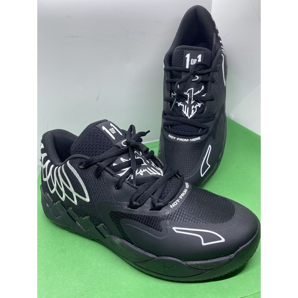 PUMA MB.01 Lo Low Team Colors Black 376941-12 Men's Size 13
